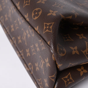 Very Good Condition LOUIS VUITTON Rivolie PM 2WAY Handbag M44543 Monogram Canvas Brown Used 4a001151