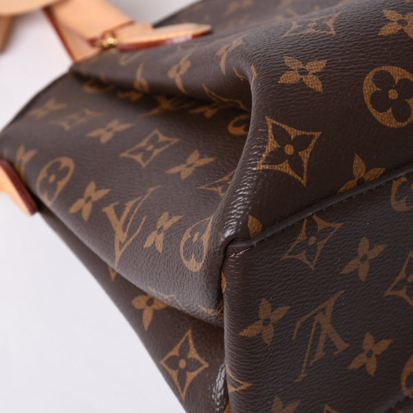 Very Good Condition LOUIS VUITTON Rivolie PM 2WAY Handbag M44543 Monogram Canvas Brown Used 4a001151