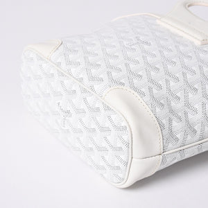 New and unused GOYARD Goyard Limited Handbag Beluga Mini Orange PVC Leather 35114566 White 4a001455
