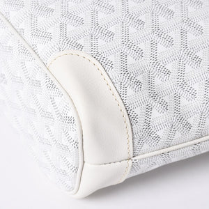 New and unused GOYARD Goyard Limited Handbag Beluga Mini Orange PVC Leather 35114566 White 4a001455