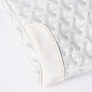 New and unused GOYARD Goyard Limited Handbag Beluga Mini Orange PVC Leather 35114566 White 4a001455