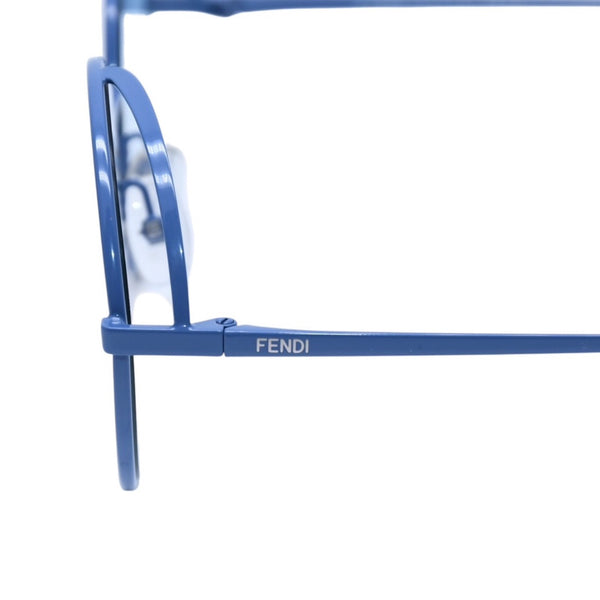 極美品 FENDI フェンディ Fendirama FF0343/S 53◻︎20 135 Sunglasses サングラス ターコイズブルー 中古 4a001567