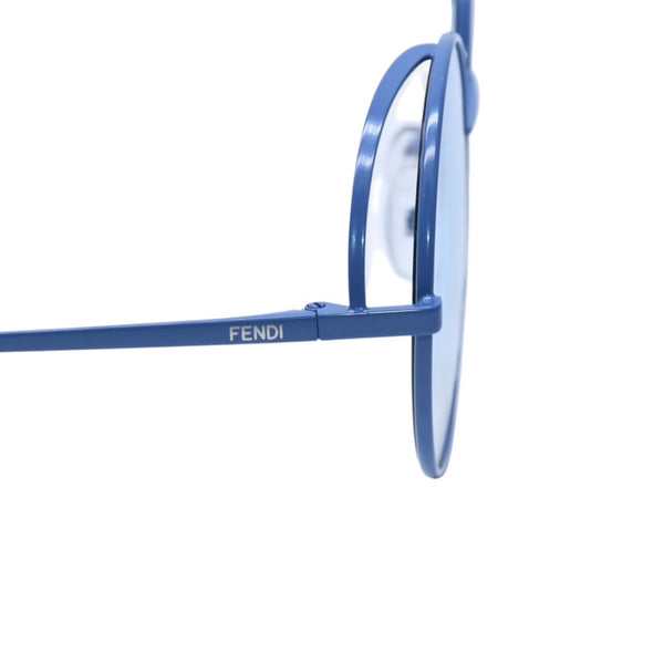 極美品 FENDI フェンディ Fendirama FF0343/S 53◻︎20 135 Sunglasses サングラス ターコイズブルー 中古 4a001567