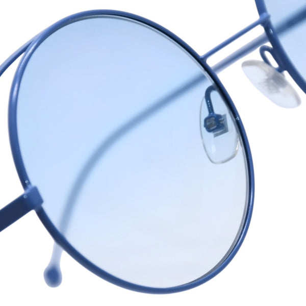 極美品 FENDI フェンディ Fendirama FF0343/S 53◻︎20 135 Sunglasses サングラス ターコイズブルー 中古 4a001567