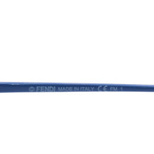 画像をギャラリービューアに読み込む, 極美品 FENDI フェンディ Fendirama FF0343/S 53◻︎20 135 Sunglasses サングラス ターコイズブルー 中古 4a001567