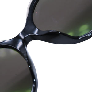 Mint condition CHANEL sunglasses, Coco Mark, 5414-A, size 54◻20 140 Beige Black Used 4a001605