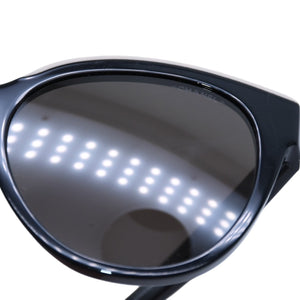 Mint condition CHANEL sunglasses, Coco Mark, 5414-A, size 54◻20 140 Beige Black Used 4a001605