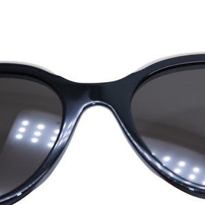 Mint condition CHANEL sunglasses, Coco Mark, 5414-A, size 54◻20 140 Beige Black Used 4a001605