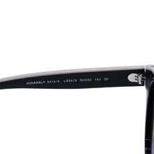 画像をギャラリービューアに読み込む, 極美品 CHANEL シャネル サングラス Sunglasses ココマーク 5414-A 54◻︎20 140 ベージュ ブラック 中古 4a001605