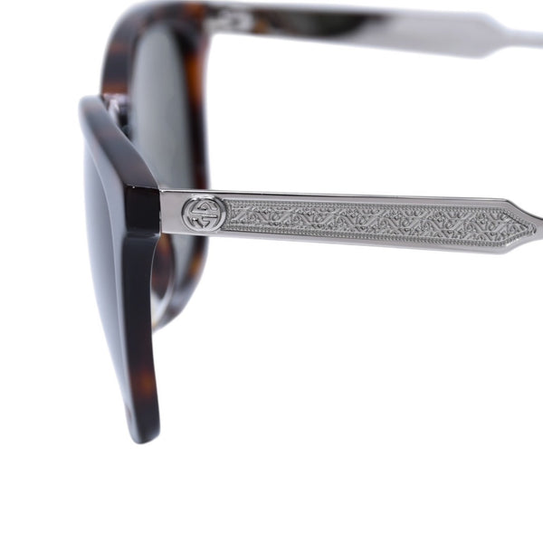 Mint condition GUCCI sunglasses GG0073SK 56◻18 150 Green Silver Hardware Used 4a001560