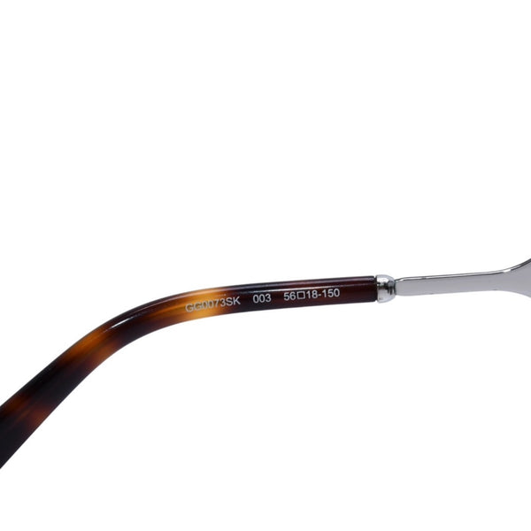 Mint condition GUCCI sunglasses GG0073SK 56◻18 150 Green Silver Hardware Used 4a001560