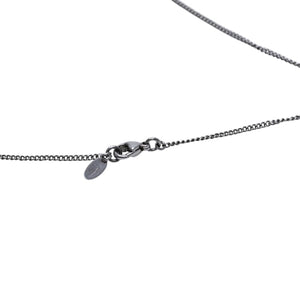 Very good condition CHANEL Chanel necklace rhinestone here mark silver 10V necklace CC rhinestone SV 10V good condition used 4a000630