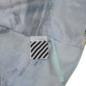 New and unused Off-White Lake Holiday Shirt Multicolor Open Collar Shirt Used 4a001315