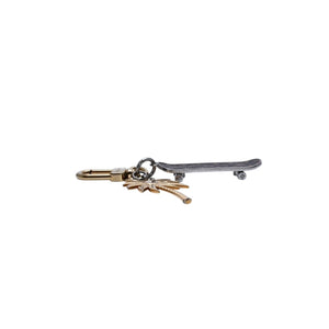 LOUIS VUITTON Bijoux Sac Cali Skating Keychain Bag Charm M01015 Good Condition Used 4a001696