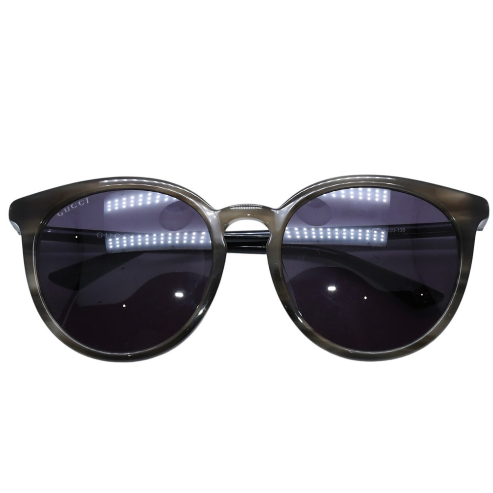 極美品 GUCCI グッチ Sunglasses サングラス GG0064SK 004 55◻︎20 135 ブラック オリーブ 中古 4a001568