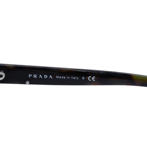 PRADA プラダ Eye wear アイウェア Sunglasses サングラス 58◻︎18 SPR29N カーキ ブラック 美品 中古 4a001572