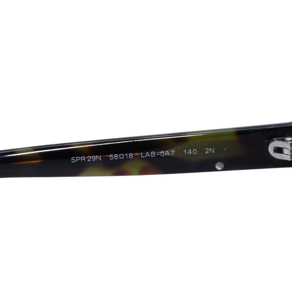 PRADA プラダ Eye wear アイウェア Sunglasses サングラス 58◻︎18 SPR29N カーキ ブラック 美品 中古 4a001572