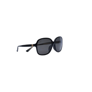 GUCCI グッチ サングラス アイウェア GG3834/F/S サイズ58□16 140 アセテート プラスチック ブラック 中古 4a001571
