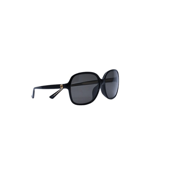 GUCCI グッチ サングラス アイウェア GG3834/F/S サイズ58□16 140 アセテート プラスチック ブラック 中古 4a001571