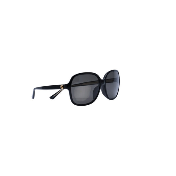 GUCCI グッチ サングラス アイウェア GG3834/F/S サイズ58□16 140 アセテート プラスチック ブラック 中古 4a001571