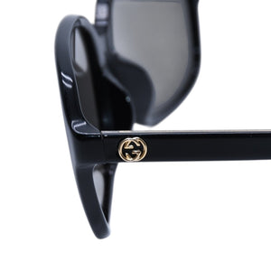 GUCCI グッチ サングラス アイウェア GG3834/F/S サイズ58□16 140 アセテート プラスチック ブラック 中古 4a001571