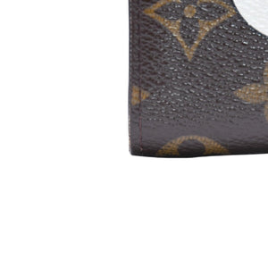 LOUIS VUITTON Louis Vuitton x Takashi Murakami Collaboration Long Wallet M61729 Panda Portomone Sip Monogram Canvas Good Condition Used 4a001574