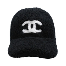画像をギャラリービューアに読み込む, 極美品 CHANEL シャネル キャップ ココマーク E1LGPP0A ボア ムートン ボアキャップ ブラック 中古 4a001179