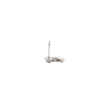 画像をギャラリービューアに読み込む, CHANEL シャネル 片耳ピアス ラインストーン シルバー ピンク 08C earring CC rhinestone SV 08C 良品 中古 4a000663