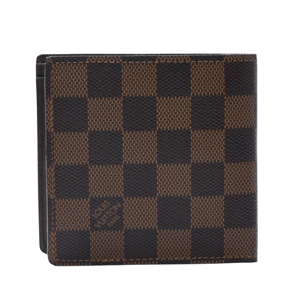 New and unused item LOUIS VUITTON Portefeuille Marco Damier Ebene N61675 Bifold Wallet Used 4a001581