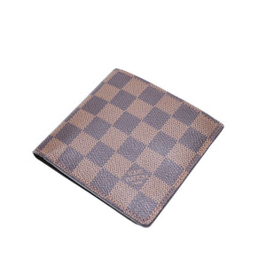 New and unused item LOUIS VUITTON Portefeuille Marco Damier Ebene N61675 Bifold Wallet Used 4a001581