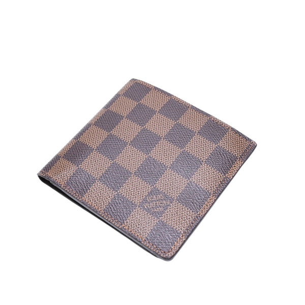 New and unused item LOUIS VUITTON Portefeuille Marco Damier Ebene N61675 Bifold Wallet Used 4a001581