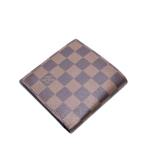 New and unused item LOUIS VUITTON Portefeuille Marco Damier Ebene N61675 Bifold Wallet Used 4a001581