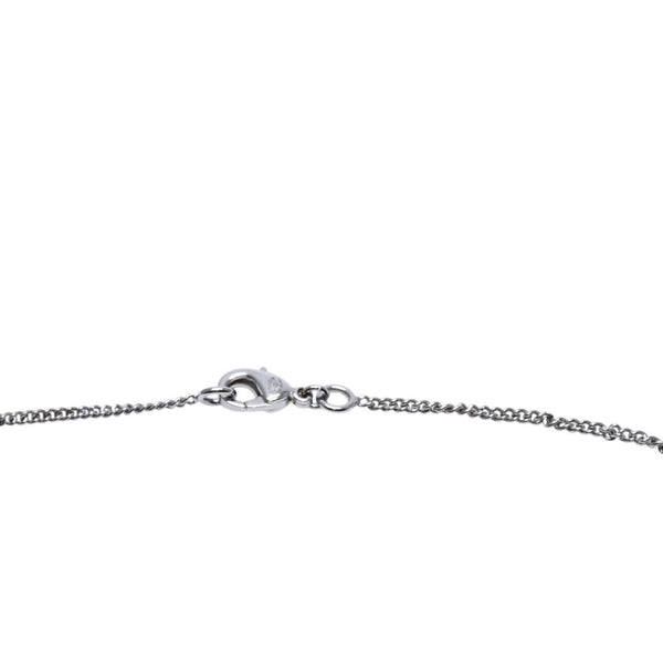 極美品 CHANEL シャネル ネックレス ココマーク ラインストーン シルバー B11V necklace COCO rhinestone SV B11V 美品 中古 4a000649