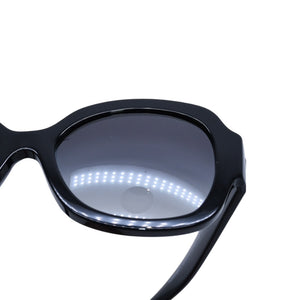 CHANEL Sunglasses 5373-A 57◻19 140 Black Purple Lens Excellent Condition Used 4a001577