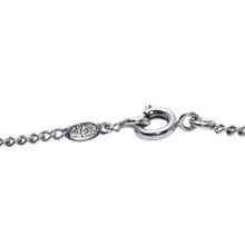 画像をギャラリービューアに読み込む, 極美品 CHANEL シャネル ネックレス ラインストーン ココマーク 06V シルバー necklace CC rhinestone SV 06V 美品 中古 4a000660