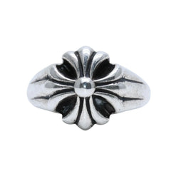 CHROME HEARTS Small Cutout CH Plus Ring Ring Weight Approx. 13.35g Size 11 Silver 925 Good Condition Used 4a001726
