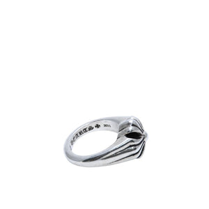 CHROME HEARTS Small Cutout CH Plus Ring Ring Weight Approx. 13.35g Size 11 Silver 925 Good Condition Used 4a001726