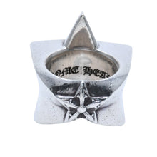 画像をギャラリービューアに読み込む, CHROME HEARTS クロムハーツ ラージスターリング SV925 シルバー 12号 アクセサリー リング 40.67g 美品 中古 小物 4a001724
