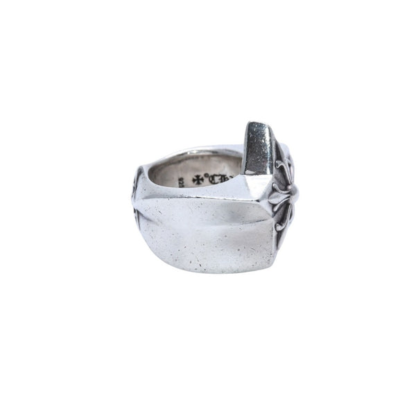 CHROME HEARTS Large Star Ring SV925 Silver No. 12 Accessory Ring 40.67g Good Condition Used Accessory 4a001724