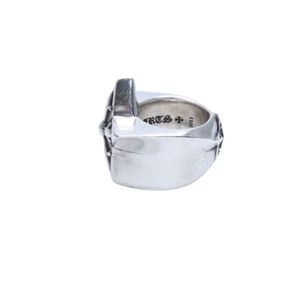 CHROME HEARTS Large Star Ring SV925 Silver No. 12 Accessory Ring 40.67g Good Condition Used Accessory 4a001724