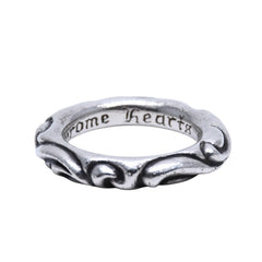 極美品 CHROME HEARTS クロムハーツ スクロールバンドリング 重量約10.6g サイズ18号 1994/.925刻印 シルバー925 中古 4a001535