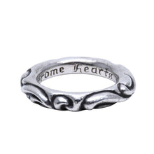 画像をギャラリービューアに読み込む, 極美品 CHROME HEARTS クロムハーツ スクロールバンドリング 重量約10.6g サイズ18号 1994/.925刻印 シルバー925 中古 4a001535