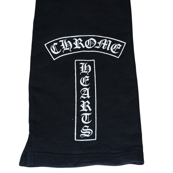 CHROME HEARTS クロムハーツ オールドモデル スウェットパンツ サイズXS オールドイングリッシュ FUCK YOU ブラック 美品 中古 4a001425