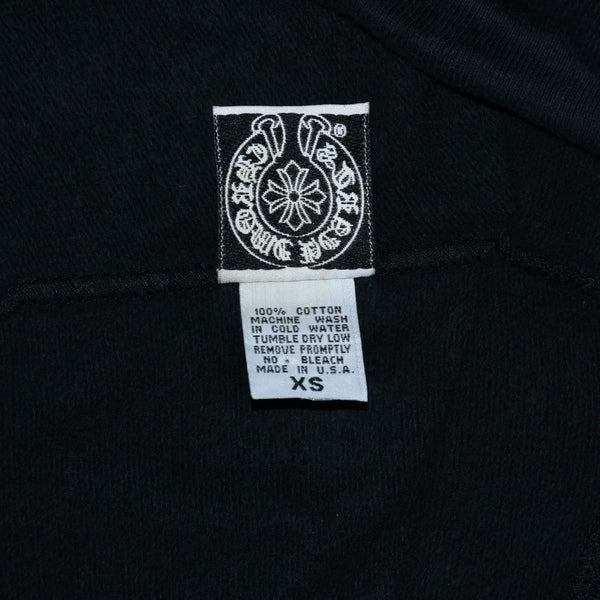 CHROME HEARTS クロムハーツ オールドモデル スウェットパンツ サイズXS オールドイングリッシュ FUCK YOU ブラック 美品 中古 4a001425