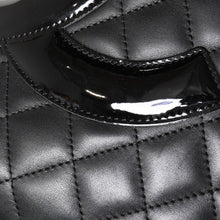 画像をギャラリービューアに読み込む, 極美品 CHANEL シャネル トートバッグ カンボンライン ココマーク 11番台 ブラック カーフ シルバー金具 中古 4a002950