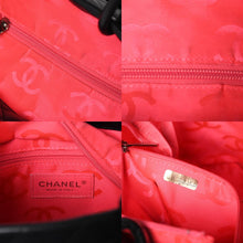 画像をギャラリービューアに読み込む, 極美品 CHANEL シャネル トートバッグ カンボンライン ココマーク 11番台 ブラック カーフ シルバー金具 中古 4a002950