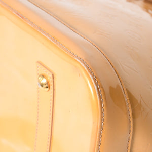 LOUIS VUITTON Monogram Vernis Alma GM Tote Bag M91450 Bag Handbag Beige Good Condition Used 4a001602