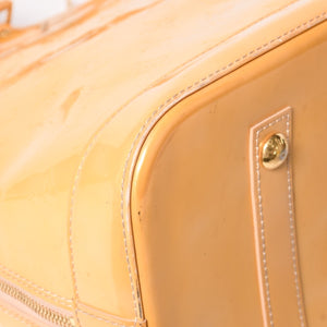LOUIS VUITTON Monogram Vernis Alma GM Tote Bag M91450 Bag Handbag Beige Good Condition Used 4a001602