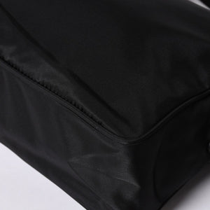 PRADA プラダ Shoulder Bag ショルダーバッグ Nylon ナイロン Black ブラック シルバー金具 美品 中古 4a001189