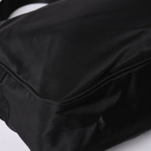 画像をギャラリービューアに読み込む, PRADA プラダ Shoulder Bag ショルダーバッグ Nylon ナイロン Black ブラック シルバー金具 美品 中古 4a001189